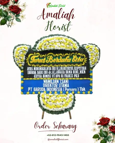 Papan Bunga Duka Marpoyan Damai